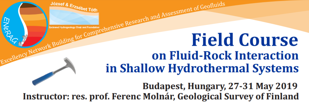 Registration for ENeRAG Field Course on Fluid-Rock Interaction in Shallow Hydrothermal Systems is open