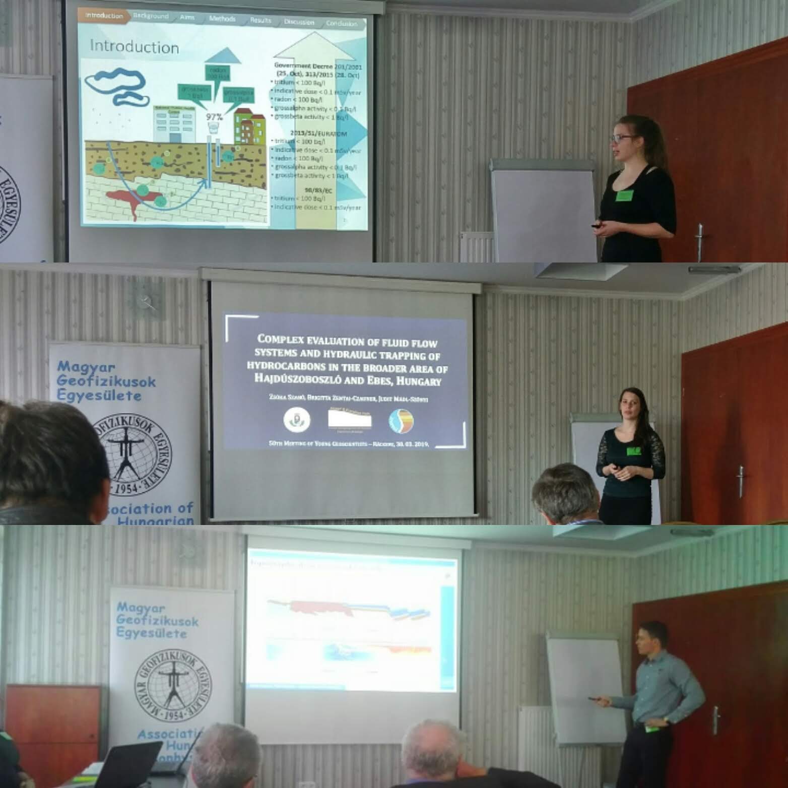 Awarded presentations of young researchers on the 50th Meeting of Young Geoscientists