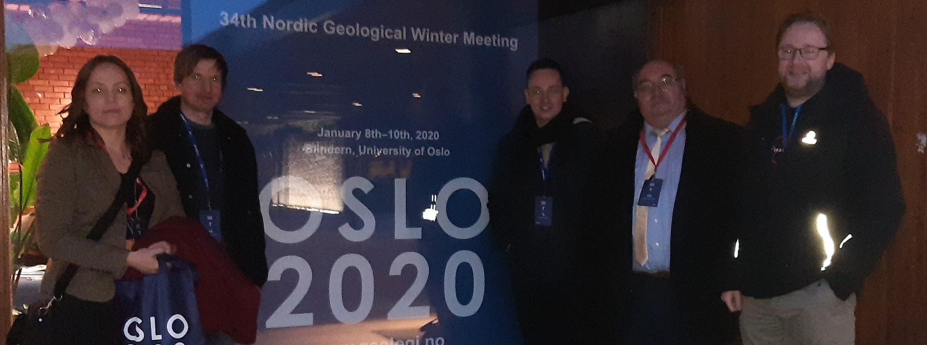 ENeRAG project participants at the Nordic Geological Winter Meeting