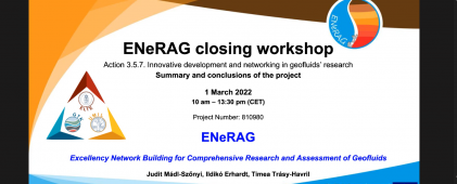 Closing workshop of the ENeRAG project