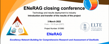 Closing conference of the ENeRAG project